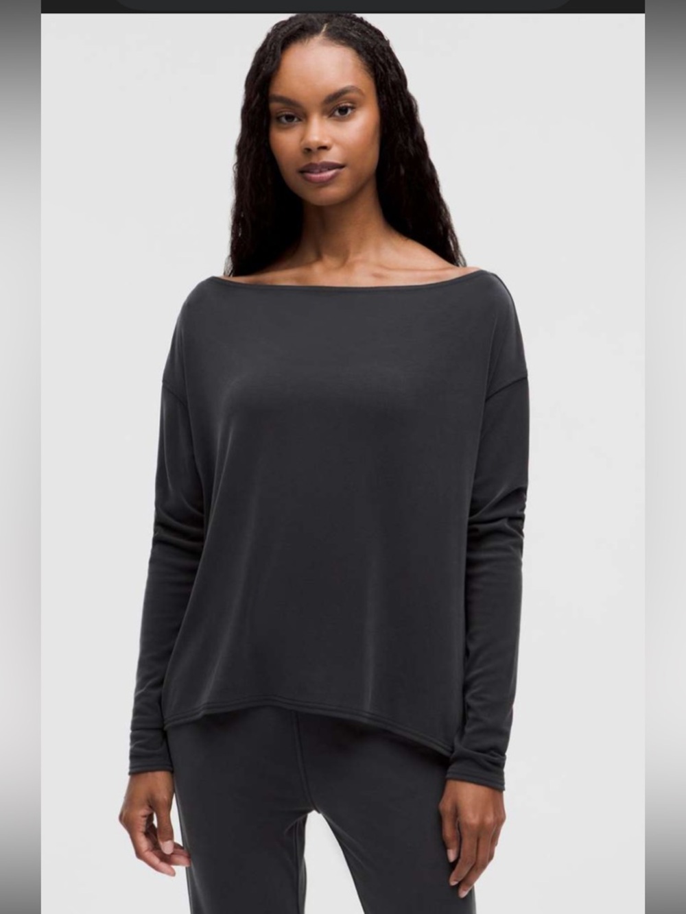lululemon athletica drapey softstream longsleeve top